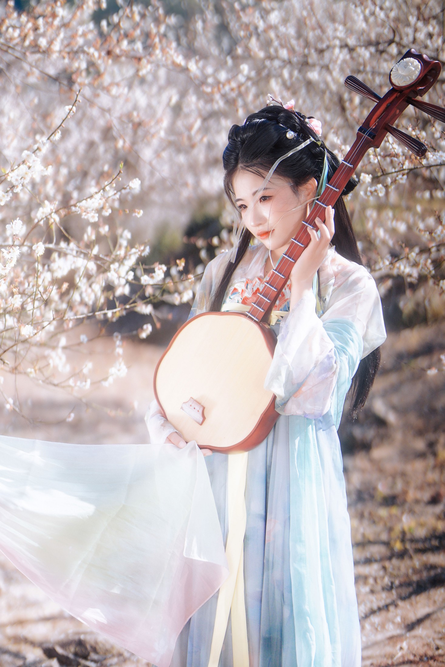 吧啦吧啦 – 《梅花古风人像拍摄》[14P]