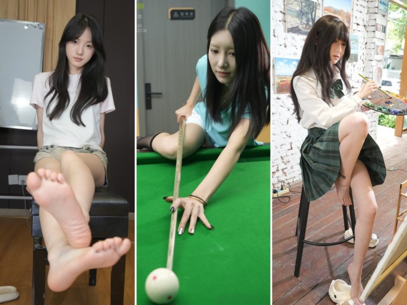 青柠映画 – 少女美足美图视频18期[104G-2025.11新发]